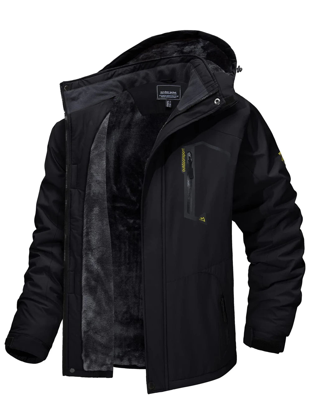 Gabriel | Parka à Capuche Amovible pour Homme