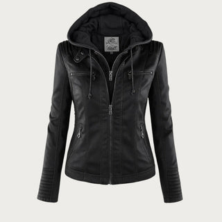 Flavia | Veste Effet Cuir Robuste et Élégante