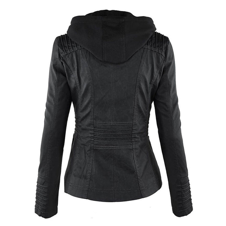 Flavia | Veste Effet Cuir Robuste et Élégante