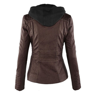 Flavia | Veste Effet Cuir Robuste et Élégante