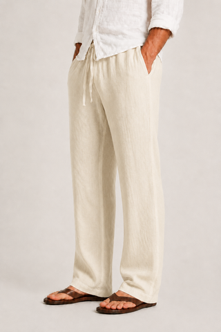 Pantalon Lin-Coton Relaxed Confort Été