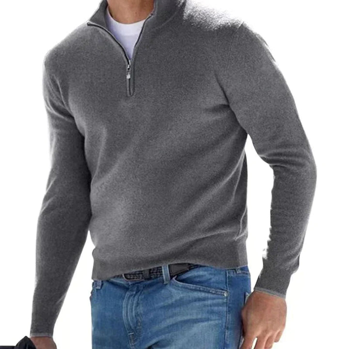 Mathis | Pull Demi-Zip Col Camionneur