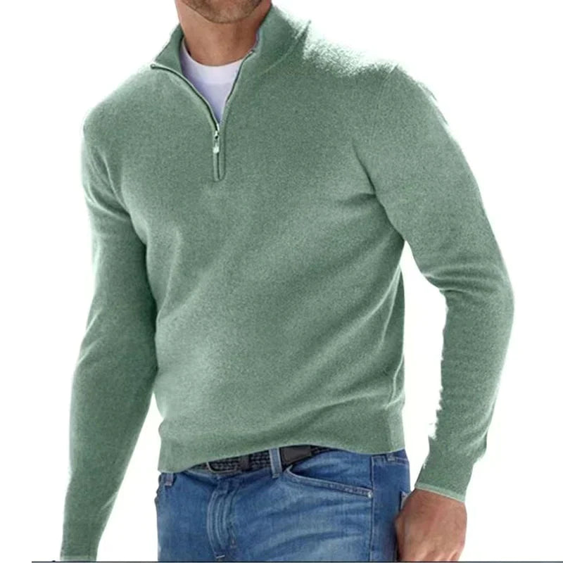 Mathis | Pull Demi-Zip Col Camionneur