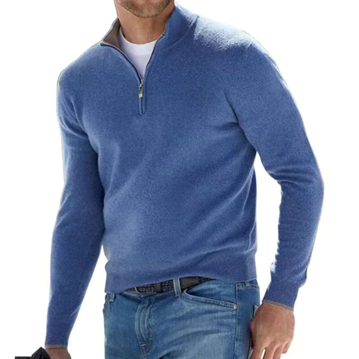 Mathis | Pull Demi-Zip Col Camionneur