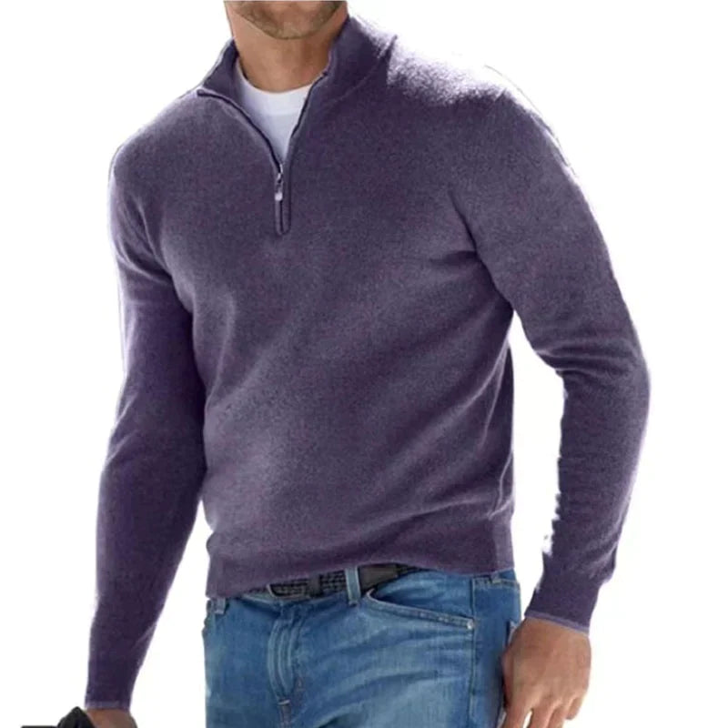 Mathis | Pull Demi-Zip Col Camionneur