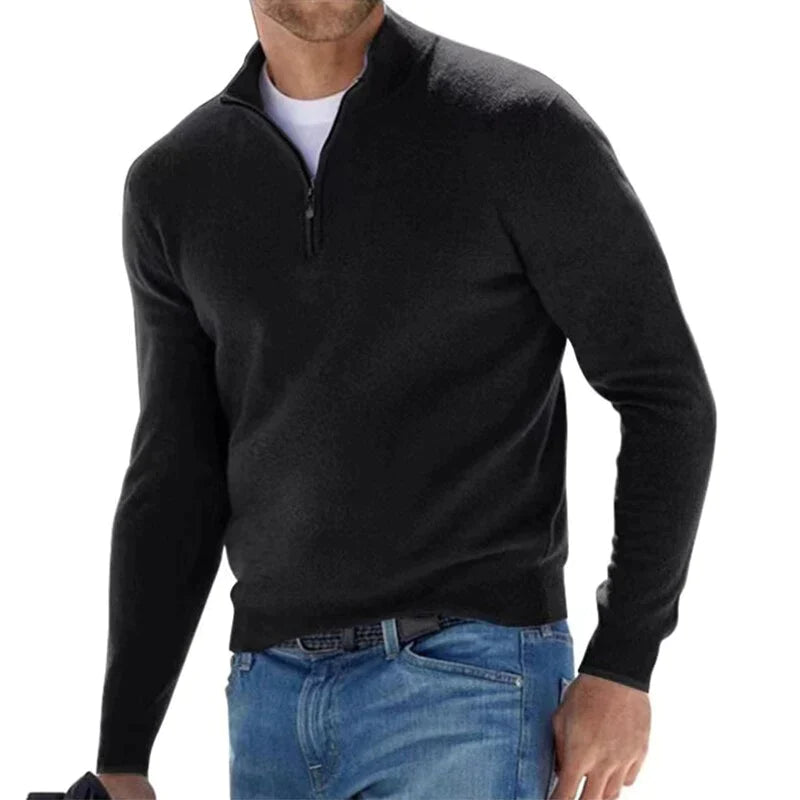 Mathis | Pull Demi-Zip Col Camionneur
