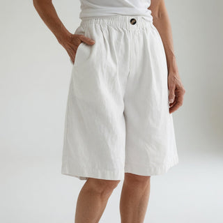 Wandeline™ — Short large taille élastique confort estival naturel