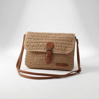 Calissia™ — Sac bandoulière tressé charme bohème