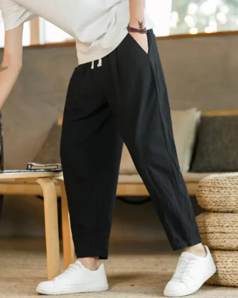 Pantalon en coton Cancun