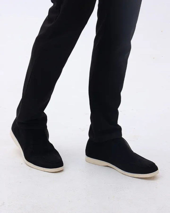 Mocassins hauts en daim Old Money