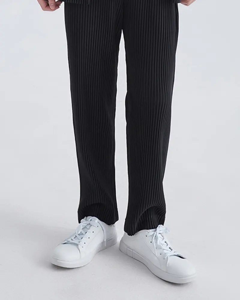 Pantalon en coton côtelé