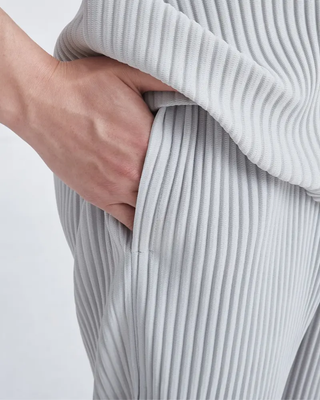 Pantalon en coton côtelé