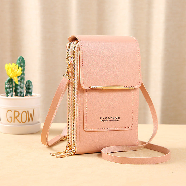 Aurélie™ — Sac bandoulière sécurisé tactile élégant