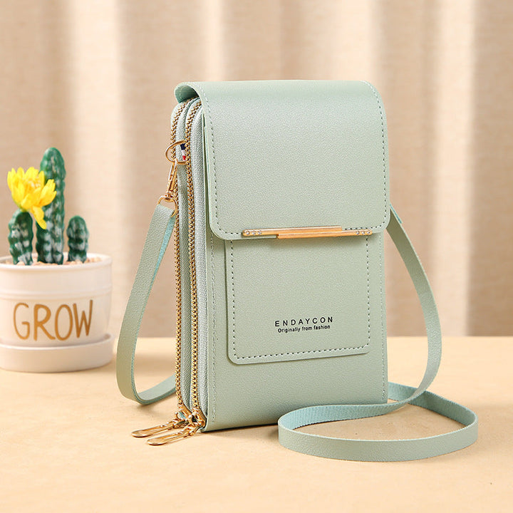 Aurélie™ — Sac bandoulière sécurisé tactile élégant